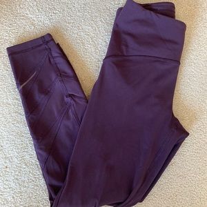 Lululemon mesh detail legging